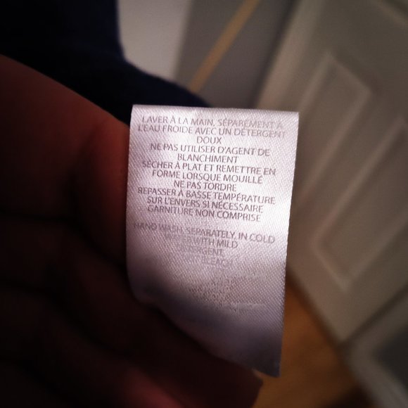 Laura small dress, navy blue in color - Picture 4 of 5